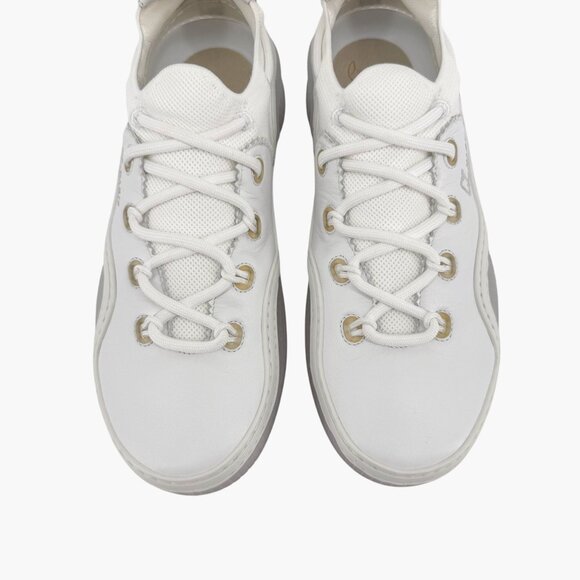 Christian Louboutin Arpoador White Drawstring Sneakers Size 39 US 9 Women 6958 - Picture 5 of 15